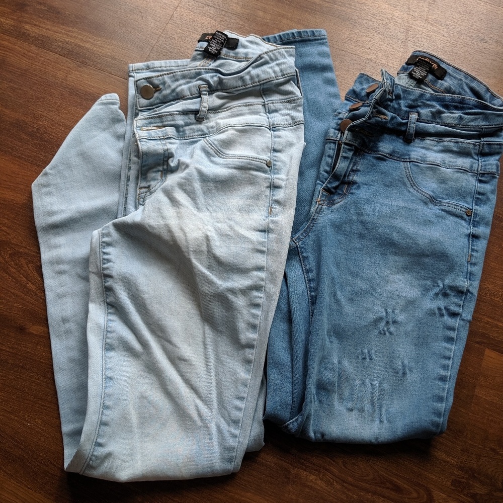 Two Pairs of Skinny Jeans